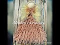 Monkey's Creations | Angel Wreath / Easy DIY Christmas Wreath