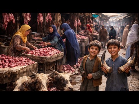 Walking Through Kabul’s Wildest Market 😳"       🇦🇫 4K  2026