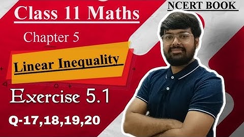 Class 11 Maths chapter 5 Exercise 5.1 Question 17,18,19,20 NCERT BOOK | English Medium