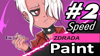 Speedpaint #2 Zdrada | Helltaker #StayHome วาดรูป  #WithMe