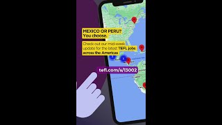 Explore new #EFL teaching teaching opportunities across the Americas!