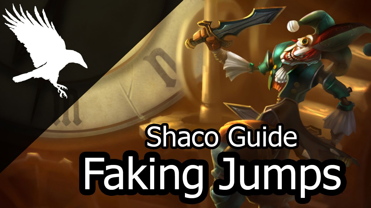 Advanced Shaco Tips | How to fake jumps (Deceive) - YouTube