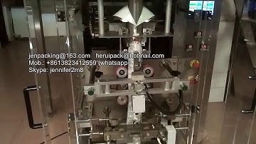 vertical form fill seal machine, VFFS machine with multihead weigher