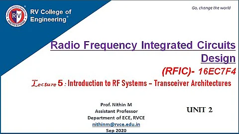 RFIC Unit 2 Lecture 5