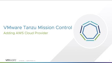 Integrating AWS account with Tanzu Mission Control