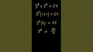 Hard Exponential Problem | #shorts