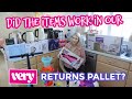 DID THE ITEMS WORK IN OUR VERY RETURNS PALLET?