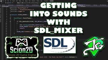 Scion2D C++ Game Engine | Ep.30 - Sounds with SDL_Mixer (Part 1): Music Player