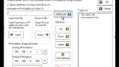 NetScanTools SSL Certificate Scanner Overview