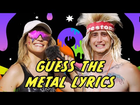 Guess the Metal Lyrics with Bonnaroo Attendees!