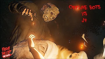 Friday the 13th: The Game  - Offline Bots vs J4