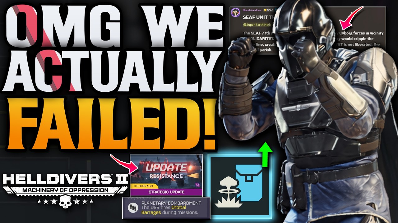 Helldivers 2 WE FAILED! DSS Upgrade & Dev Drama!