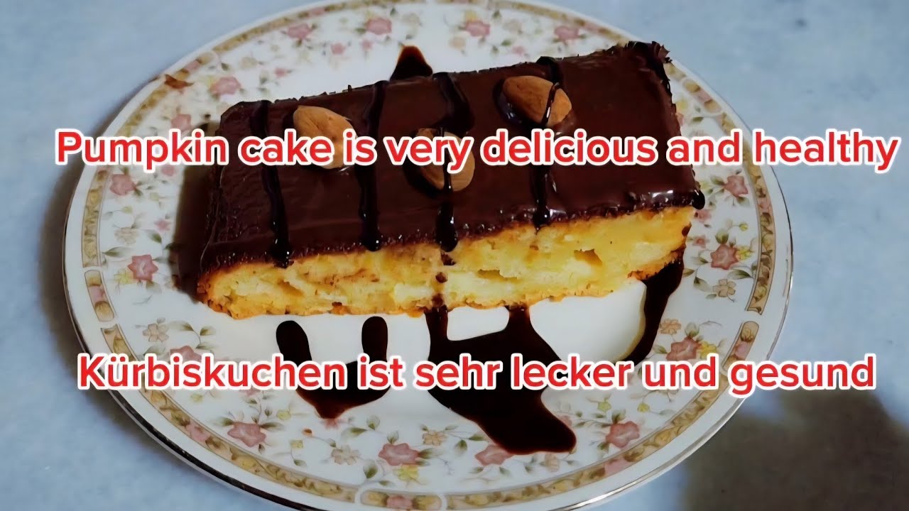 Super Soft & Delicious Pumpkin Cake | Easy 30-Minute Recipe/Super Weicher & Leckerer Kürbiskuchen 