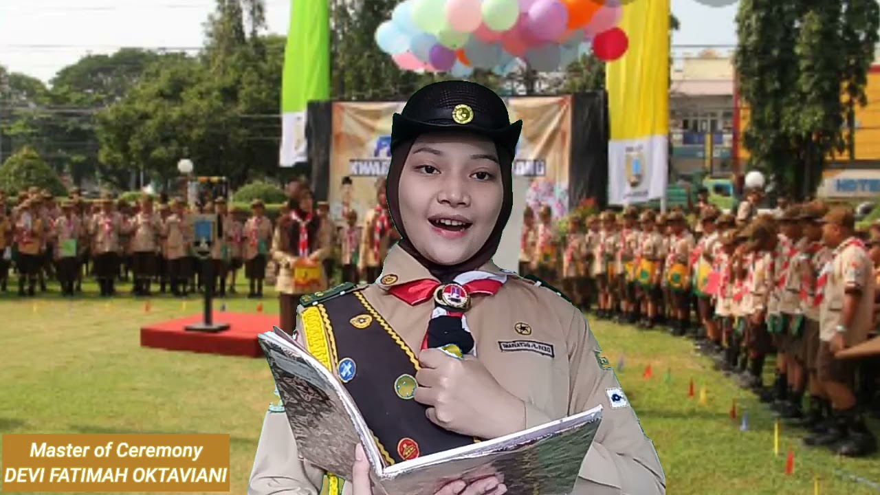 MC FORMAL Lomba Pramuka di UIKA Bogor II Devi Fatimah Oktaviani