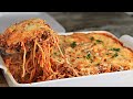 Easy CHEESY Baked Spaghetti Recipe