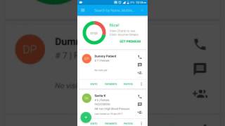 Prescription Writing Quick method using MyOPD ZIP EHR App screenshot 2