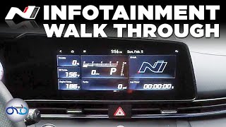 Elantra N Infotainment System Full Walk Through