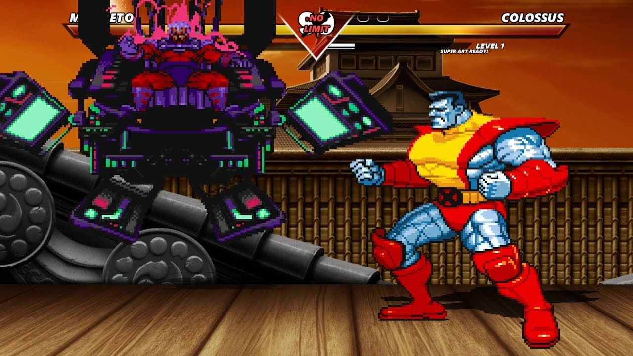 MAGNETO vs COLOSSUS - Highest Level Amazing Fight! - YouTube