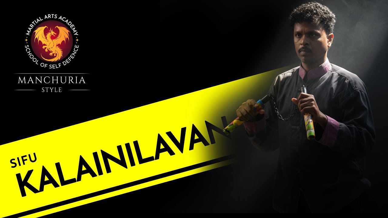 Our Sifu Kalainilavan demonstrates the explosive art of the **Double Nunchaku**! 💥