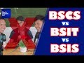 What are the differences between BSCS, BSIT, and BSIS?