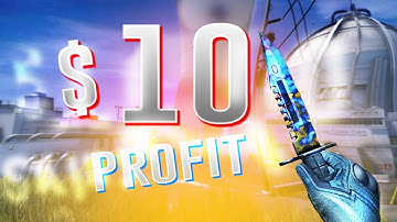 PROFITANDO MUITO com 10$ no CSGO Net - CSGO Open Case