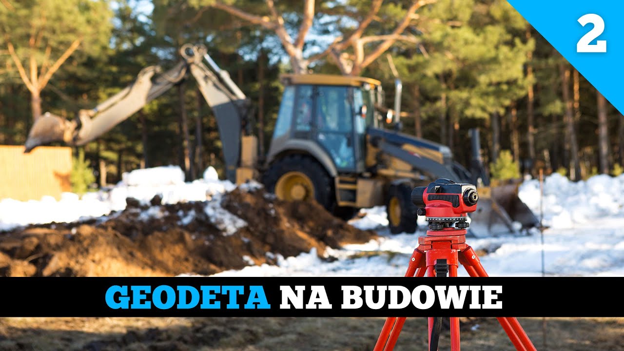 Odcinek 2. Budowa domu do 70m2. Fundamenty. Geodeta na budowie.