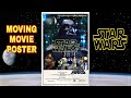 STAR WARS 1977 - Moving Movie Poster