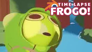 Frogo! Character Animation Process in BLENDER