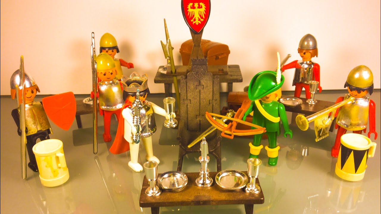PLAYMOBIL Famobil Antiguos Completando mi serie Playmobil MEDIEVAL jueguetes antiguos oeste piratas - YouTube
