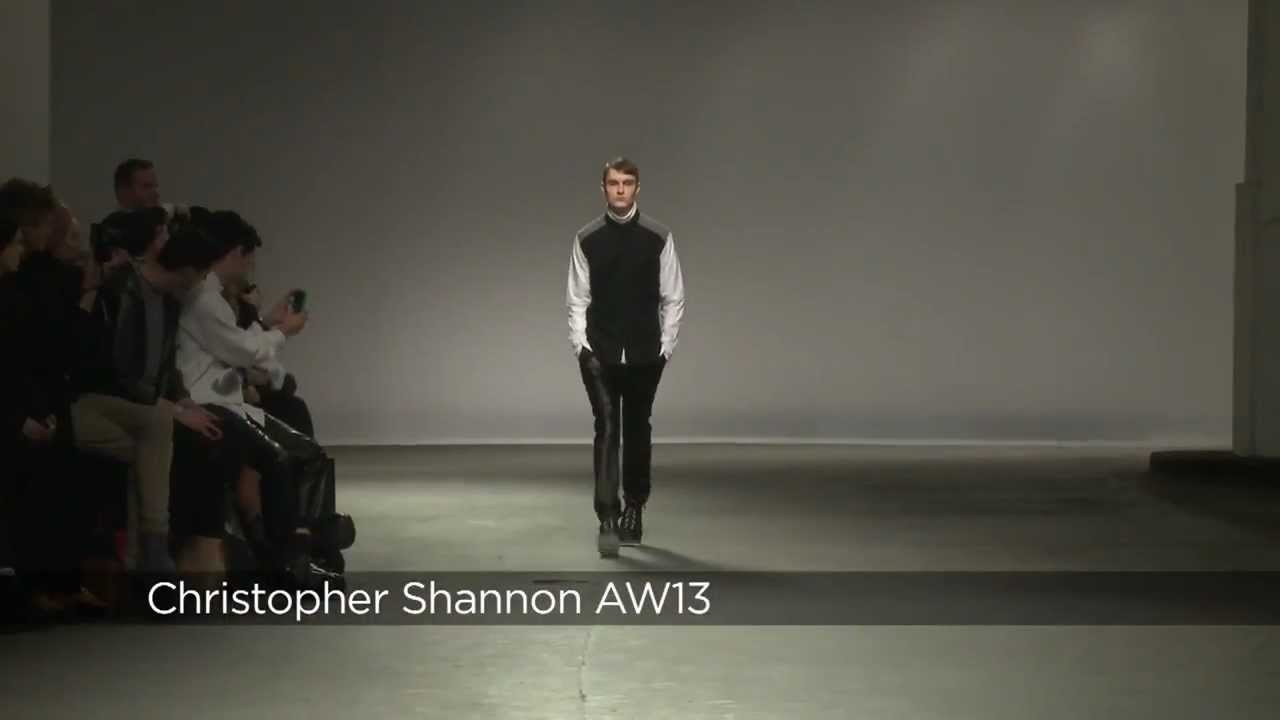 Christopher Shannon AW13 at London Collections: Men