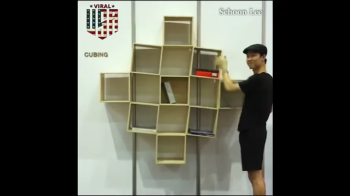 Squaring bookcase by lee sehoon ||viral in USA||