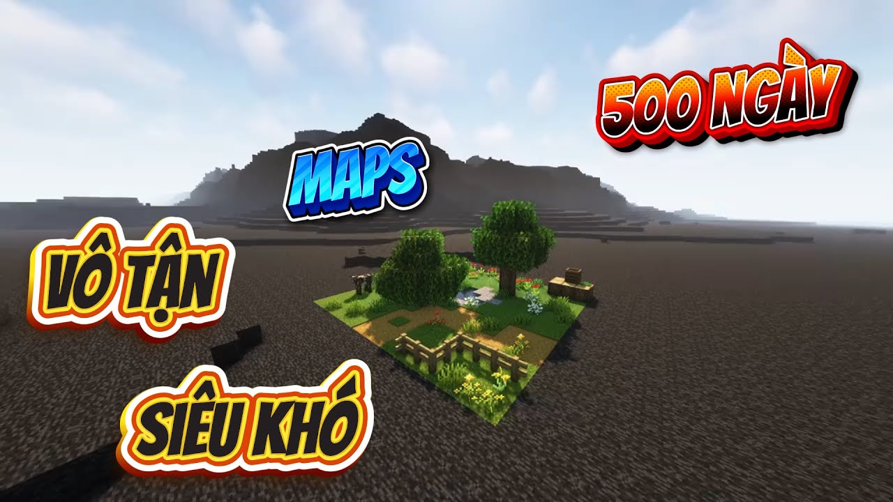 Minecraft: 500 ngày sinh tồn trong mod vô tận siêu khó | Ngọc Đức Gaming