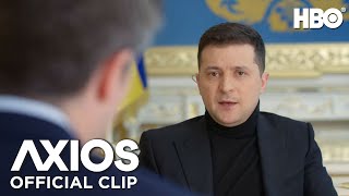 AXIOS on HBO: Ukrainian President Zelensky on the Call With President Trump (Clip) | HBO