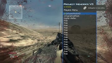 MW3 - Project Memories V3 Mod Menu + DOWNLOAD