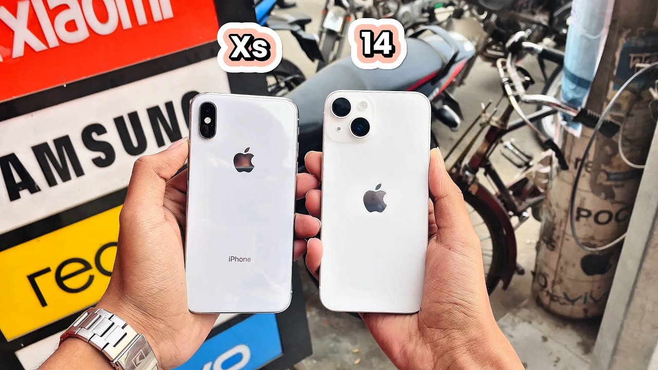 iPhone Xs Vs iPhone 14 || Design And Camera Comparison ! 