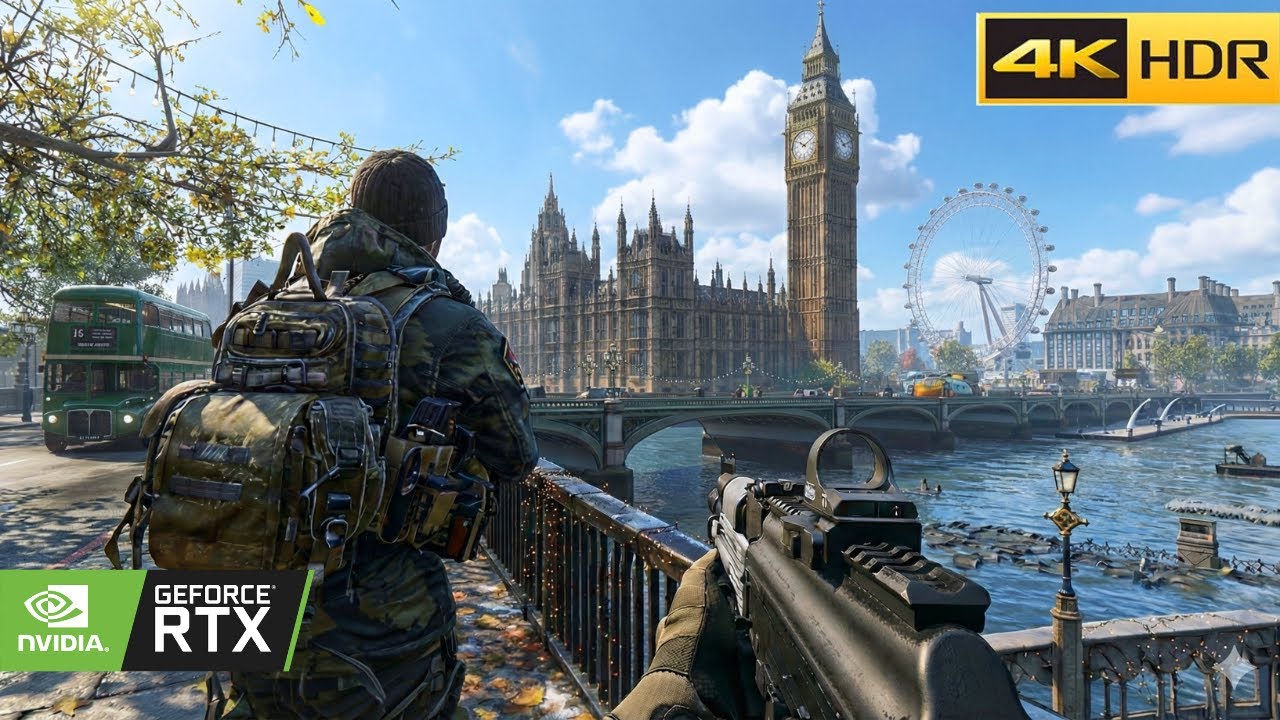 Rescuing London Under Attack | Losed Best Friend | Ultra Realistic Gameplay 4K 60FPS ] Call of Duty
