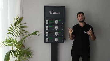 Formcase LCD 8-Bay Mobile Phone Charging Locker for your Events (Only in UAE) (English-Version)