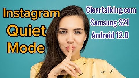 How to use Quiet Mode on Instagram? #instagram