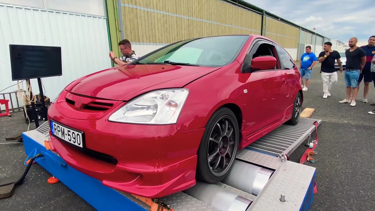 Honda Civic Type-R EP3 Dyno - YouTube