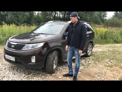 Тест, обзор Киа Соренто (Kia Sorento), 2.2 л, дизель CRDI, 197 л.с., АКПП, на коже