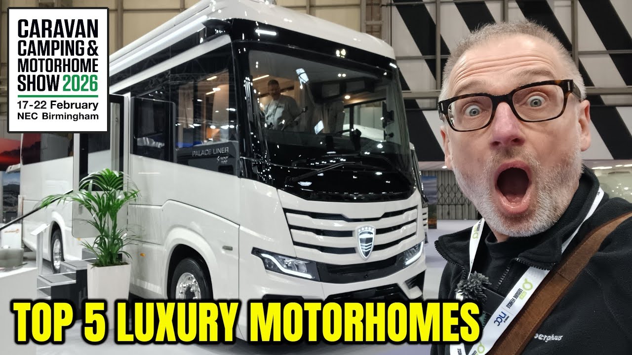 ТОП-5 роскошных автодомов — выставка караванов, кемпинга и автодомов.
