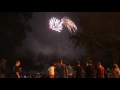 Buck Naked Band shares the stage with fireworks