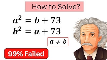 A Nice Algebra math Olympiad Problem a, b=? , Can You Solve This? 🚀