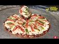 Pizza banavo    5 min easy recipe   dambris paith pizza  tawa pizza without oven 