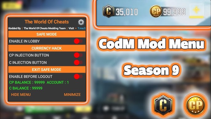 Call of Duty Mobile Cheats Mod – Guides for more Credits and COD Points hack