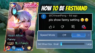 The Secret FASTHAND FANNY SETTINGS PRO Players Use🥶🔥| MLBB screenshot 1