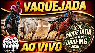 🔴Disputa final - VAQUEJADA AO VIVO:  UBAÍ–MG |🔥🐂
