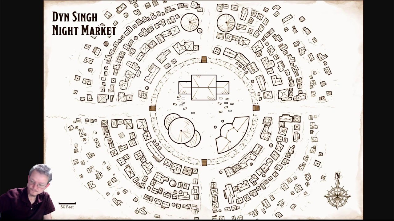 Live play! | DnD 5e | Session 2: Dyn Singh Night Market | Laughing Corpses Spelljammer game!