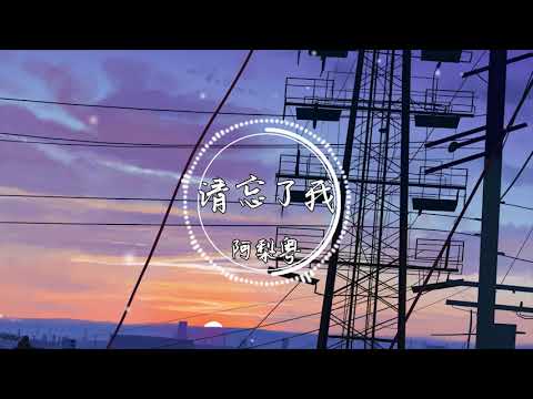 阿梨粤 - 请忘了我『想问你 是否还爱着我』【動態歌詞】