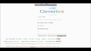 CLEVERBOT IS NOT SO CLEVER!